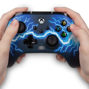 PowerA 1521745-02 Enhanced Wired Controller, Arc Lighting, Double Vibration Function, Back Button, Xbox Series X, S, Xbox One, PC, Windows 10/11 (Officially Licensed Product)