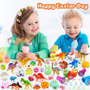 207pcs Easter Egg Fillers for Kids Toddlers Girls Boys ,Easter Egg Stuffers Easter Basket Stuffers Easter Gifts Toys Easter Hunt Party Supplies Classroom Exchange Gift