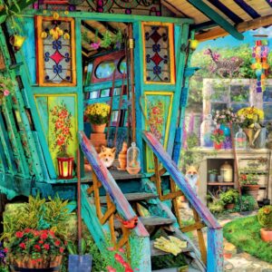 Buffalo Games - Aimee Stewart - The Potting Shed - 1000 Piece Jigsaw Puzzle for Adults Challenging Puzzle Perfect for Game Nights - Finished Puzzle Size is 26.75 x 19.75