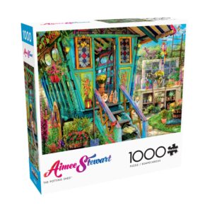 Buffalo Games - Aimee Stewart - The Potting Shed - 1000 Piece Jigsaw Puzzle for Adults Challenging Puzzle Perfect for Game Nights - Finished Puzzle Size is 26.75 x 19.75