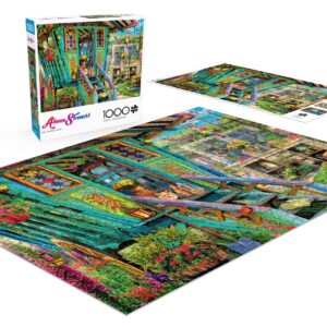 Buffalo Games - Aimee Stewart - The Potting Shed - 1000 Piece Jigsaw Puzzle for Adults Challenging Puzzle Perfect for Game Nights - Finished Puzzle Size is 26.75 x 19.75