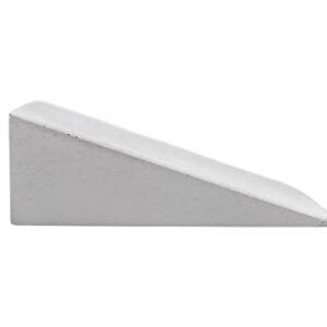 Teak Tuning 2PK Monument Series Concrete Fingerboard Small Kicker Ramp Obstacles - 3" Long, 1" Tall - Ultra Premium, Super Durable Polymer Modified Concrete - Sterling Gray Colorway