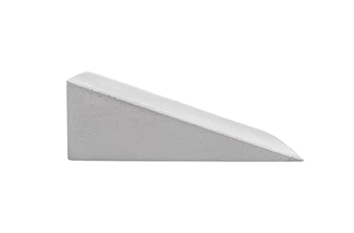 Teak Tuning 2PK Monument Series Concrete Fingerboard Small Kicker Ramp Obstacles - 3" Long, 1" Tall - Ultra Premium, Super Durable Polymer Modified Concrete - Sterling Gray Colorway