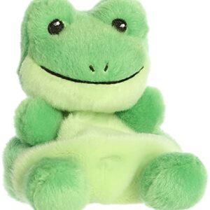 Aurora® Adorable Palm Pals™ Ribbits Frog™ Stuffed Animal - Pocket-Sized Play - Collectable Fun - Green 5 Inches