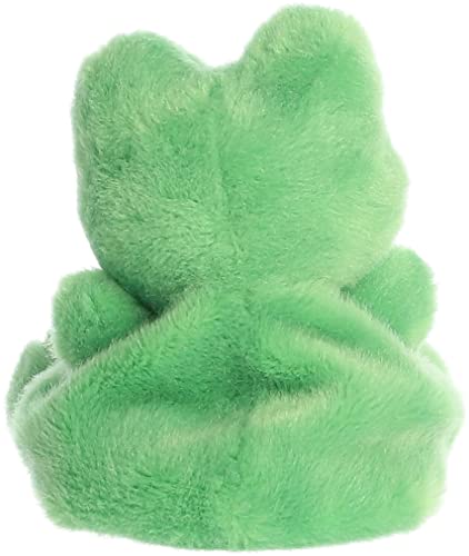 Aurora® Adorable Palm Pals™ Ribbits Frog™ Stuffed Animal - Pocket-Sized Play - Collectable Fun - Green 5 Inches