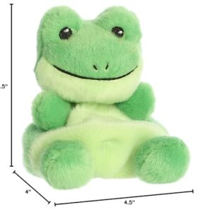 Aurora® Adorable Palm Pals™ Ribbits Frog™ Stuffed Animal - Pocket-Sized Play - Collectable Fun - Green 5 Inches