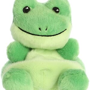 Aurora® Adorable Palm Pals™ Ribbits Frog™ Stuffed Animal - Pocket-Sized Play - Collectable Fun - Green 5 Inches