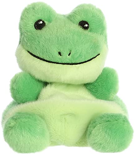 Aurora® Adorable Palm Pals™ Ribbits Frog™ Stuffed Animal - Pocket-Sized Play - Collectable Fun - Green 5 Inches