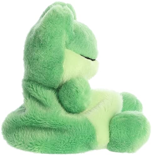 Aurora® Adorable Palm Pals™ Ribbits Frog™ Stuffed Animal - Pocket-Sized Play - Collectable Fun - Green 5 Inches