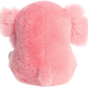 Aurora® Round Rolly Pet™ Ari Axolotl™ Stuffed Animal - Adorable Companions - On-The-Go Fun - Pink 5 Inches