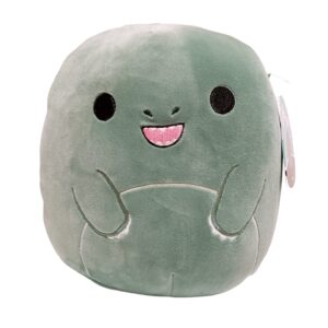 Squishmallows Kellytoy Godzilla Plush Toy (8/'' Godzilla), Green, 8 Inch (SQK2817)