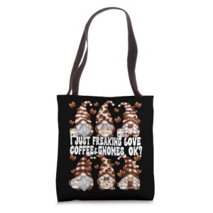 pot dealer gnomes for women and men unique coffee graphic tote bag