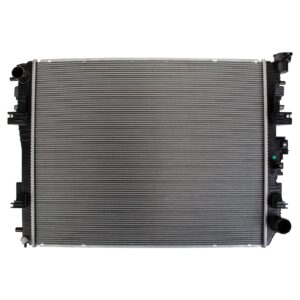 trq radiator assembly aluminum core compatible with 19-22 ram 1500 22 1500 classic ch3010383