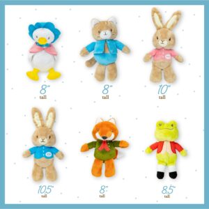 KIDS PREFERRED Peter Rabbit Classic Stuffed Animal Characters 6 Piece Gift Set 9 Inch Plush Toys for Infants Babies and Kids Based on The Beatrix Potter Books