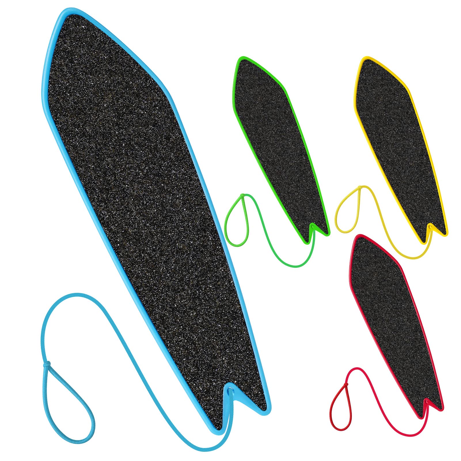 LOEO 4-Pack Finger Surfboard, Mini Surfing Toys, Surf The Wind, Fingertip Surfboard for Kids, Teens, Adult, Boys and Girls