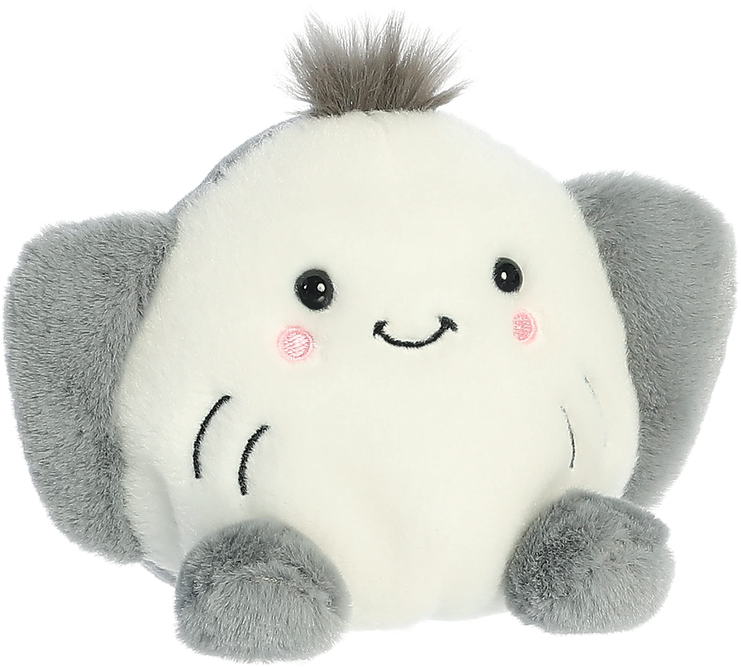 Aurora® Adorable Palm Pals™ Flapjack Stingray™ Stuffed Animal - Pocket-Sized Play - Collectable Fun - White 5 Inches