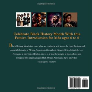 Things Kids Should Know About Black History: Educational Children's book For Black History Month (Holiday Books for Kids)