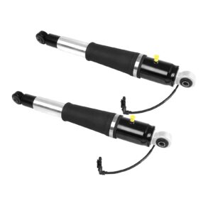 Niyako Rear Air Shock Absorbers Replacement# 𝟓𝟖𝟎-𝟏𝟏𝟎𝟔 𝟖𝟒𝟏𝟕𝟔𝟔𝟕𝟓 𝟐𝟑𝟏𝟓𝟏𝟏𝟐𝟐 𝟐𝟑𝟐𝟔𝟕𝟎𝟎𝟕 𝟐𝟑𝟐𝟗𝟎𝟔𝟔𝟏 Fit 2015-2021 Chevy Tahoe Suburban Cadillac Escalade ESV GMC Yukon XL