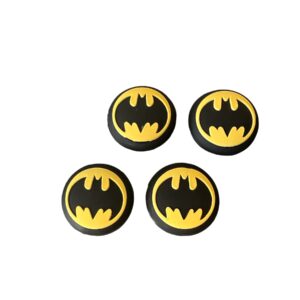 Esports Discounts DC Comics Controller Thumb Grip Silicone Caps Compatible for Playstation PS5 PS4 Pro Slim PS3 Xbox One 360 Series S X Switch Pro Controller Batman - Two Controller Pack