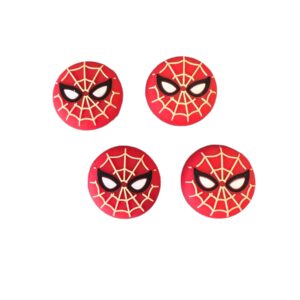 Esports Discount Marvel Universe Controller Thumb Grip Silicone Caps Compatible for Playstation PS5 PS4 PS4 Pro Slim PS3 Xbox One 360 Series S X Switch Pro Controller Spiderman - Two Controller Pack