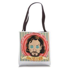 macarthur - hypnotic eyes tote bag