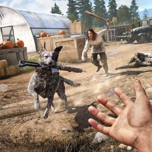 Far Cry 5 PS4 PS5 Ubisoft Survival Hunting Fighting - Brand New!