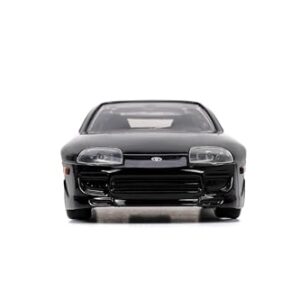 Fast & Furious 1:32 1995 Toyota Supra Die-Cast Car, Toys for Kids and Adults(Black)