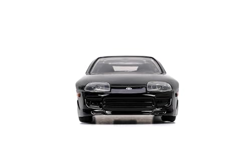 Fast & Furious 1:32 1995 Toyota Supra Die-Cast Car, Toys for Kids and Adults(Black)