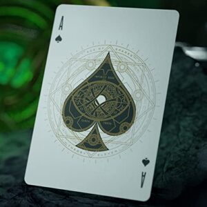 theory11 Avengers Green Edition Premium Playing Cards - Marvel Studios' The Infinity Saga Deck