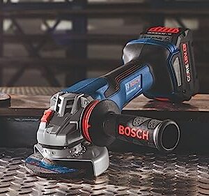 BOSCH GWS18V-13PN PROFACTOR 18V 5 – 6 In. Angle Grinder with Paddle Switch (Bare Tool)