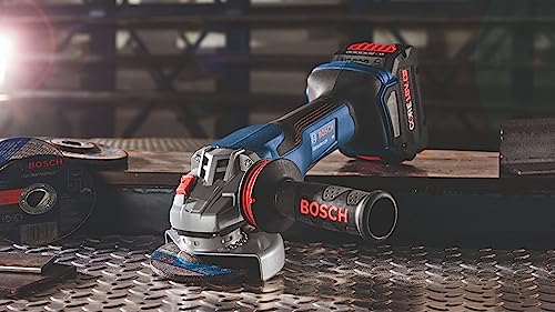 BOSCH GWS18V-13PN PROFACTOR 18V 5 – 6 In. Angle Grinder with Paddle Switch (Bare Tool)