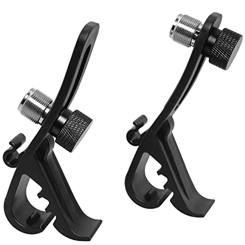 Drum Microphone Clip TAODAN 2PCS 11.6x2.3x4.6mm Microphone Securing Clips, Shockproof Musical Instrument Supplies, Lapel Microphone Clip, Lavalier Mic Clip