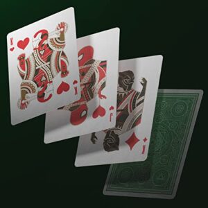 theory11 Avengers Green Edition Premium Playing Cards - Marvel Studios' The Infinity Saga Deck