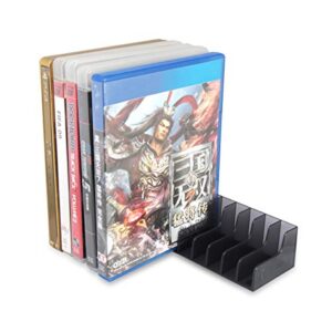 2pcs cd game card holder storage rack compatiblefor ps4/ps4 slim/ps4 switch pro box