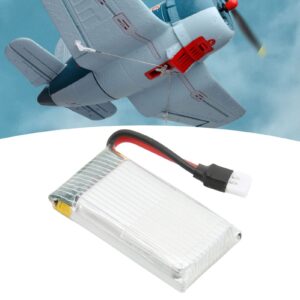 3.7V 400mAh Lithium Battery, 25C RC Battery for WLtoys XK A500 Remote Control Aircraft Spare Parts