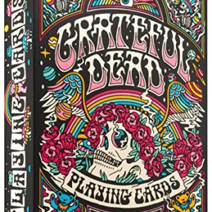 theory11 Grateful Dead Playing Cards Premium Deck with Iconic Band-Themed Artwork