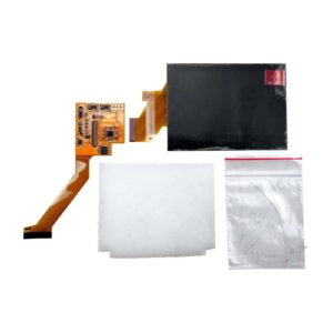 ips backlight brightness screen kit replacement for game boy advance sp