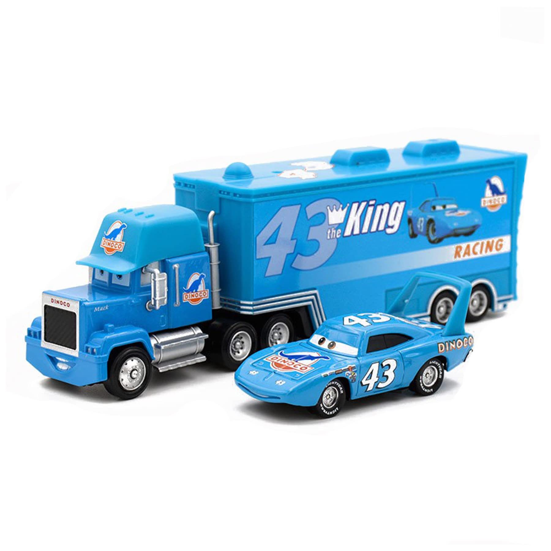 Movie Car Toys Car 1:55 Diecast Vehicles Mack Truck Uncle Diecast Vehicle Toys Set for Boy Gifts