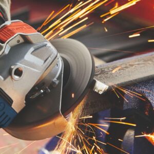 BOSCH GWX18V-13PN PROFACTOR 18V X-LOCK 5 – 6 In. Angle Grinder with Paddle Switch, Tool-free Disc Swap (Bare Tool)