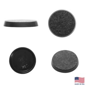 EasyPegs 25mm Textured Plastic Round Bases or 0.98inch Wargames Table Top Games 120 Count