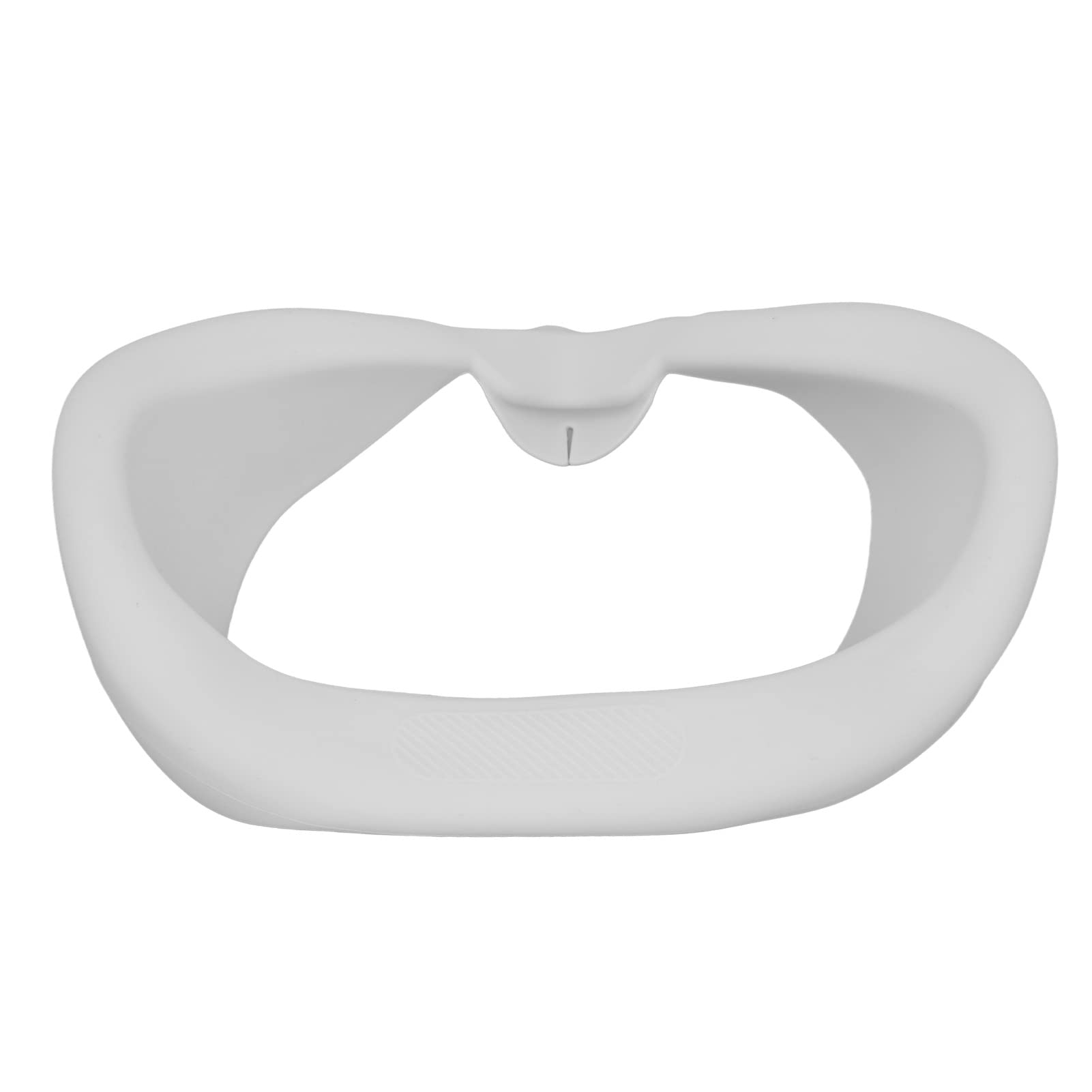 Silicone VR Face Cover for Pico Neo3, Washable Sweatproof VR Front Face Protector Cover, Game Accessories (White)