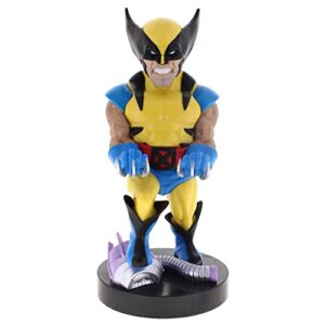 Exquisite Gaming: Marvel Wolverine and Venom - Original Mobile Phone & Gaming Controller Holders, Device Stands, Cable Guys, Licensed Figures