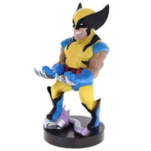 Exquisite Gaming: Marvel Wolverine and Venom - Original Mobile Phone & Gaming Controller Holders, Device Stands, Cable Guys, Licensed Figures