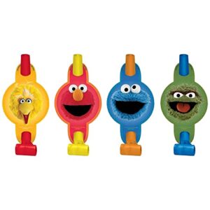 Amscan Sesame Street Birthday Party Supplies Bundle includes Party Blowout - 16 Count