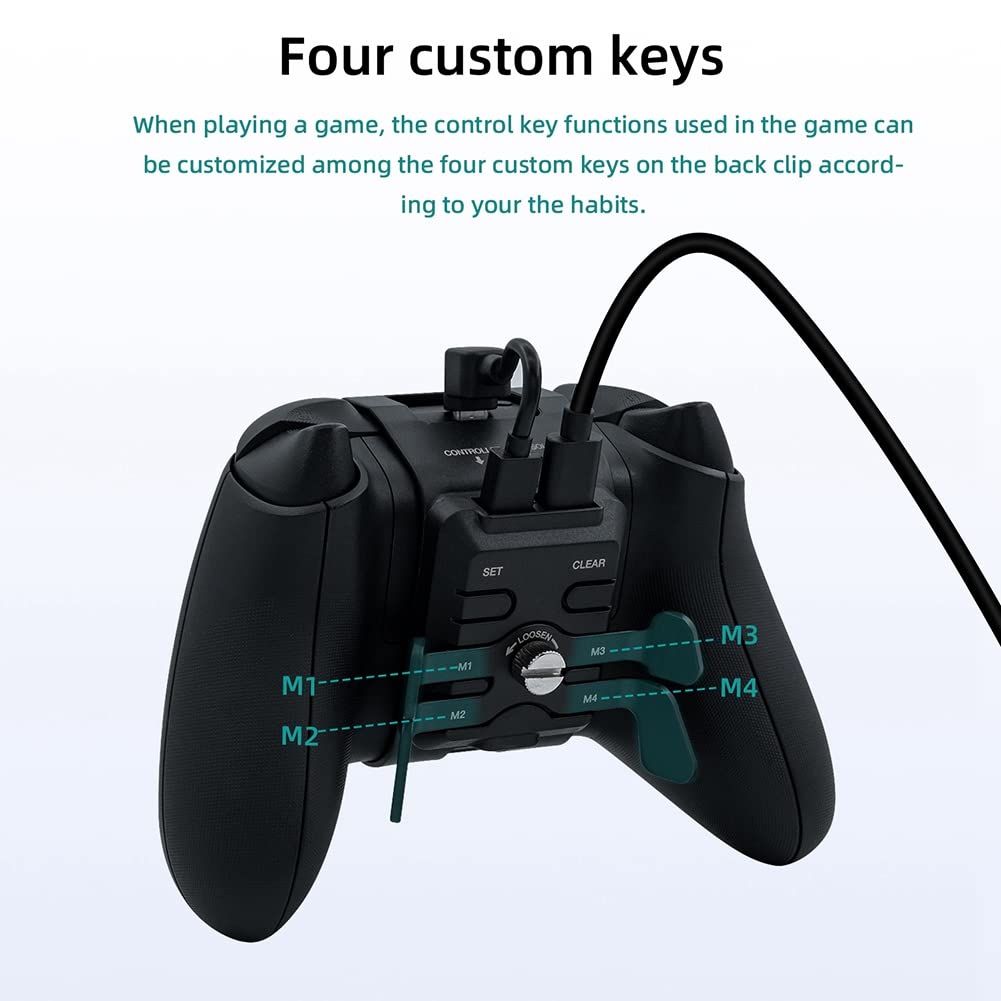 Erhai Controller Back Button Attachment Adapter Paddles Trigger for/X//Controller Gamepad