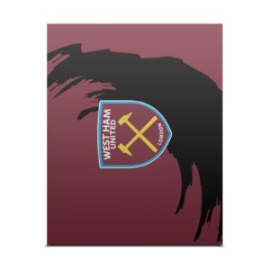 Head Case Designs Officially Licensed West Ham United FC Sweep Stroke Art Vinyl Sticker Gaming Skin Decal Cover Compatible with Xbox One X Console