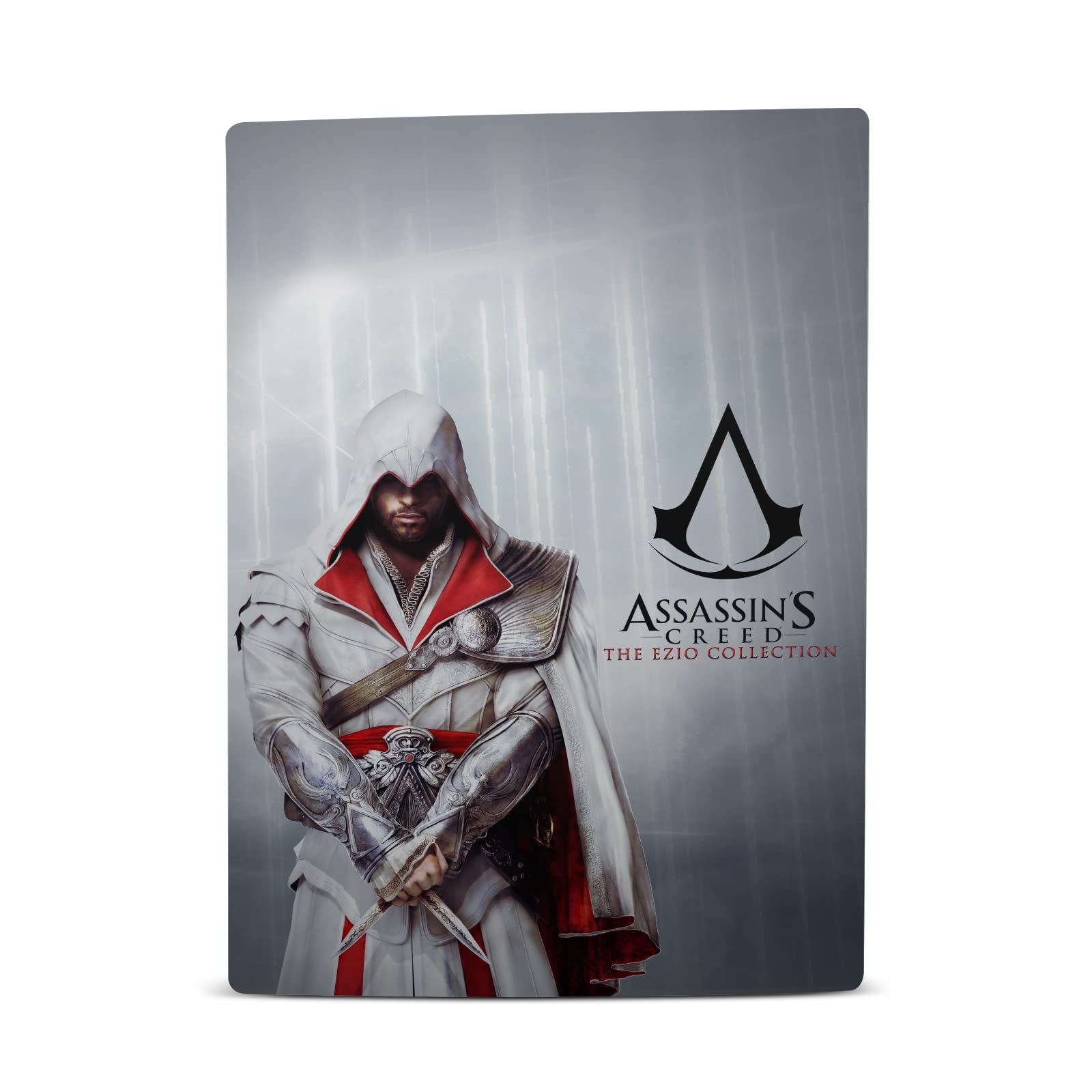 Head Case Designs Officially Licensed Assassin's Creed Master Assassin Ezio Auditore Brotherhood Graphics Vinyl Faceplate Sticker Gaming Skin Decal Cover Compatible with PS5 Digital Edition Console