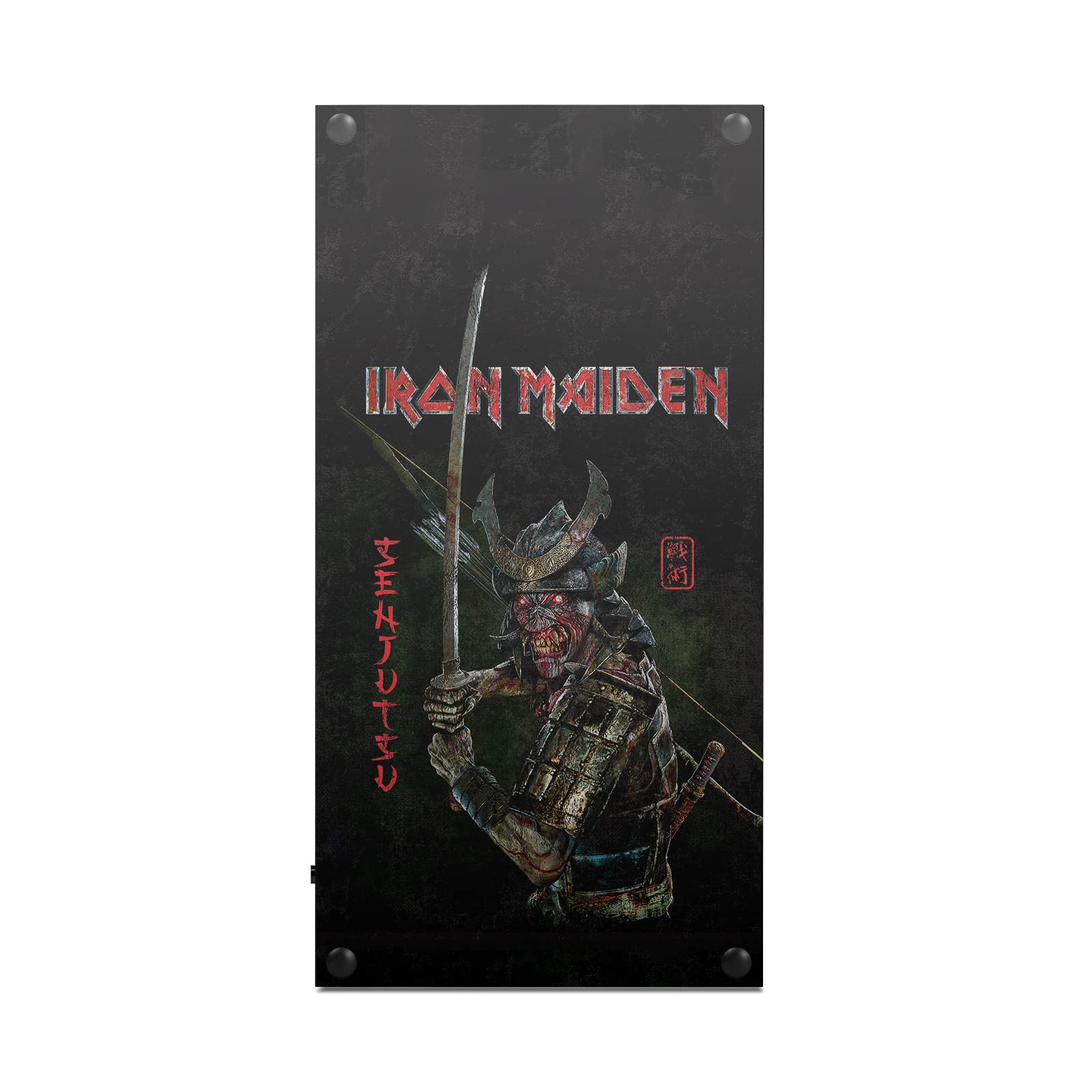 Head Case Designs Officially Licensed Iron Maiden Senjutsu Album Cover Graphic Art Vinyl Sticker Gaming Skin Decal Cover Compatible With Xbox Series X Console and Controller Bundle