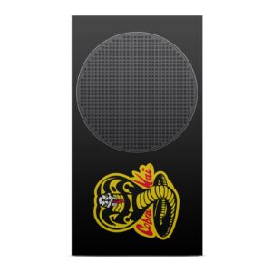 Head Case Designs Officially Licensed Cobra Kai Classic Logo Iconic Vinyl Sticker Gaming Skin Decal Cover Compatible With Xbox Series S Console