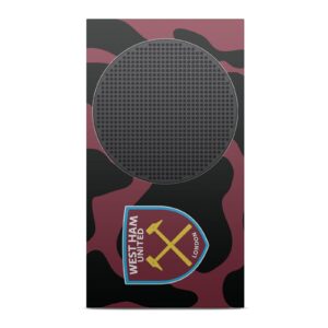 Head Case Designs Officially Licensed West Ham United FC Cow Print Art Vinyl Sticker Gaming Skin Decal Cover Compatible with Xbox Series S Console and Controller Bundle